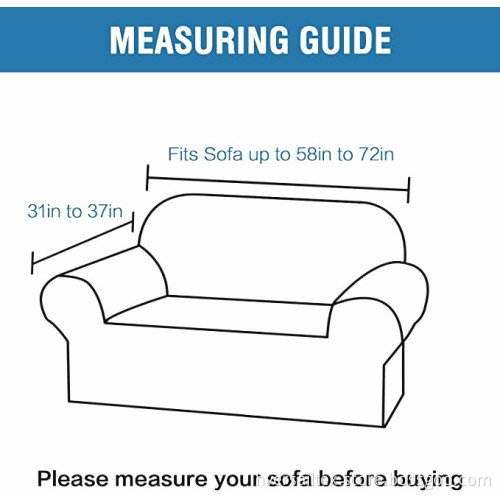 Non-Slip Straps Bottom Living Room Sofa Covers Slipcovers